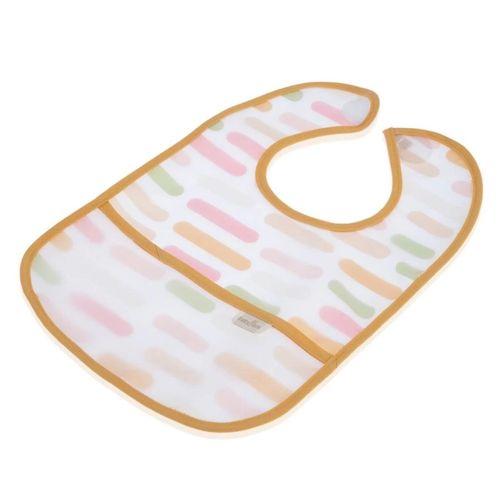 Pastel Renk Leke Tutmaz Önlük Gelişim Destekli Konforlu Yemek Aktivitesi İçin İdeal