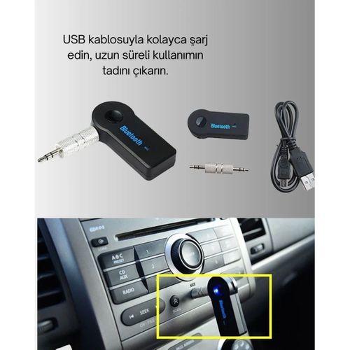Taşınabilir Bluetooth Aux Araç Müzik Ve Konuşma Kiti