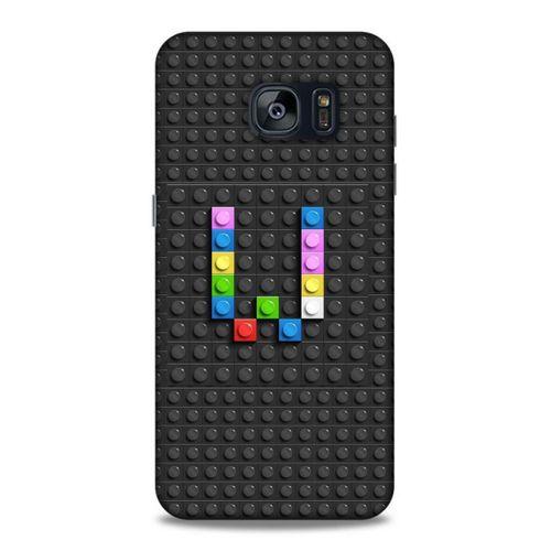 Lopard Samsung Galaxy S7 Edge Uyumlu Kılıf BloX (39) Liquid Crystal Kılıf W Harfi