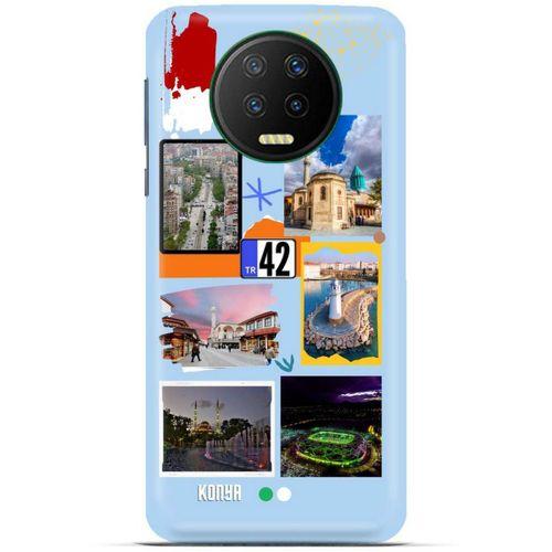 Lopard İnfinix Note 7 Uyumlu Kılıf Şehirli ※ (42) Konya Rugged Armor Kılıf