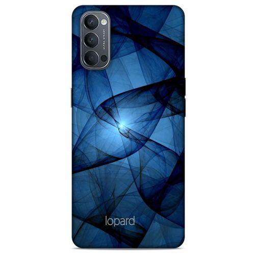 Oppo Reno 4 Kılıf Pastel Renkler (13) Silikon Kap Lacivert