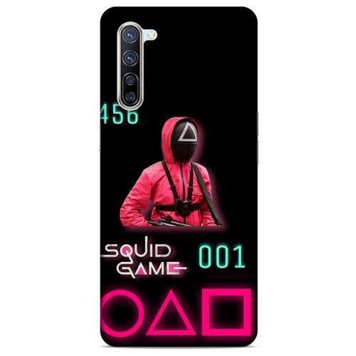 Oppo Reno 3 Pro 5g Uyumlu Kılıf Squid Game (25) Antişok Kapak Yon