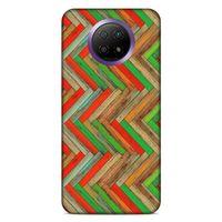 Lopard Xiaomi Redmi Note 9 5g Uyumlu Kılıf Wood'X (34) Slim Armor Kılıf Desenli