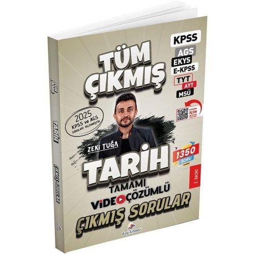 2026 Tarih Tüm Sınavlar Tamamı Video Çözümlü Çıkmış Sorular Dizgi Kitap