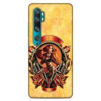 Lopard Xiaomi Mi Note 10 Uyumlu Kılıf Tattoo's (15) Antişok Kılıf Kadın Dövmeleri
