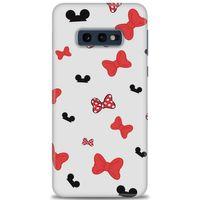 Samsung Galaxy S10E Kılıf HD Baskılı Kılıf - Fiyonklar + Tam Ekran Koruyucu