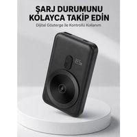 Lcd Ekranlı Kablosuz Powerbank Type C Ve Usb Çıkışlı Yeni Nesil