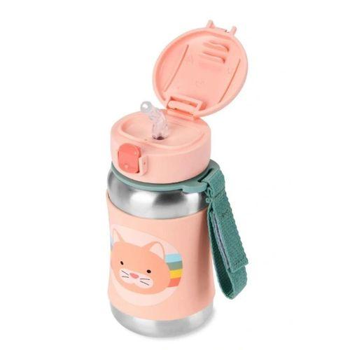 Pipetli Paslanmaz Çelik Suluk 350 ml Kedi