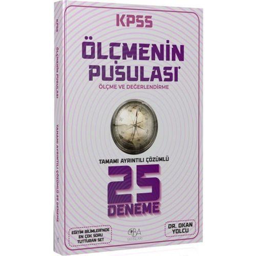 KPSS Eğitim Bilimleri Ölçme ve Değerlendirme 25 Deneme Çözümlü CBA Yayınları