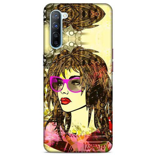 Lopard Oppo Reno 3 Uyumlu Kılıf Sürreal Yüzler ♀ (18) Telefon Kılıfları Desenli