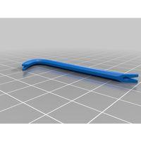 Half Life Crowbar Anahtarlık 3D Baskı (Bu ürün Sadece Plastik parçadır - Almadan Önce Soru Sorabilirsiniz)
