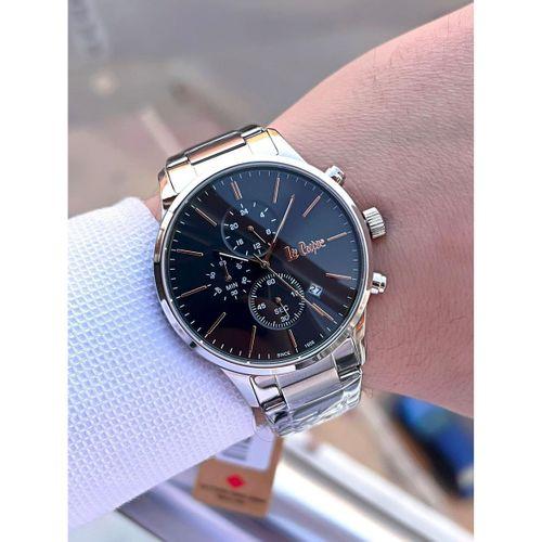 Lee Cooper Çelik Kordon İç Fonksiyonları Aktif 5 Atm Suya Dayanıklı Erkek Kol Saati ELC8042.360