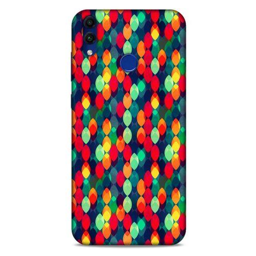 Geometrix 38 Huawei Honor 8C Kılıf Silikon Kapak