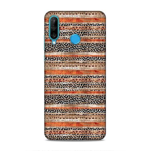 Huawei P30 Lite Uyumlu Kılıf Romans (16) Kalın Kılıf Leopar