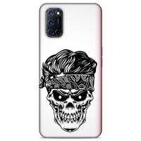 Lopard Oppo A92 Uyumlu Kılıf Tattoo's (26) Tpu Silikon Kılıf İskelet