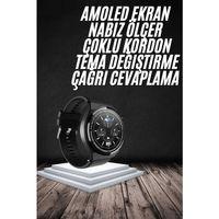 En Çok Tercih Edilen Akıllı Saat Amoled Ekran Nabız Sensörü Gps Uyumlu Adımsayar