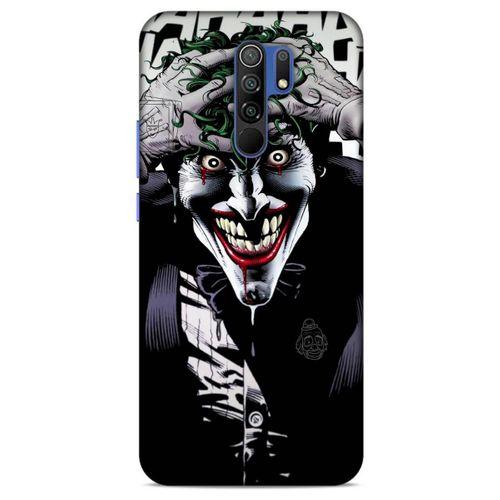 Xiaomi Redmi 9 Uyumlu Kılıf Joker (40) Fit Silikon Kılıf Çikolata