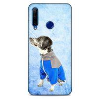 Huawei Honor 20 Lite Kılıf Köpek Kıyafetleri (37) Silicone Cover Polar Mont