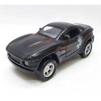 Mustang Çek Bırak Spor Araba - Işıklı Sesli Model - FY6148-12D-Siyah