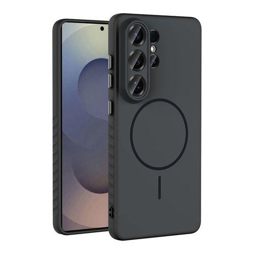 Galaxy S26 Ultra Kılıf M-safe Şarj Özellikli Zore Tea Kapak