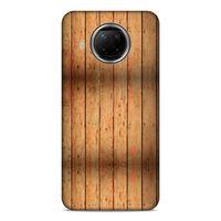 Lopard Xiaomi Redmi Note 9 Pro 5G Uyumlu Kılıf Wood'X (11) Tam Koruma Baskılı