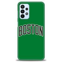 Samsung Galaxy A23 4G Kılıf HD Baskılı Kılıf - Boston Yeşil + Tam Ekran Koruyucu