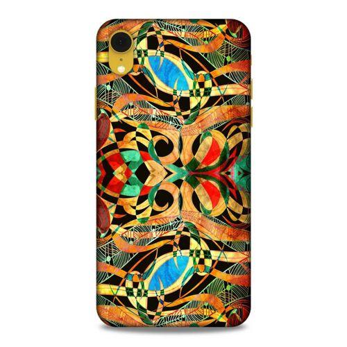 Lopard Apple iPhone XR Uyumlu Kılıf Manipülasyon ☻ (8) Baskılı Kılıf Desenli