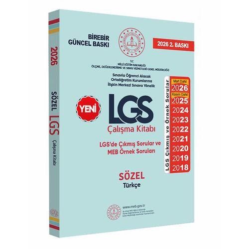 2026(Mart dahil)8 Sınıf LGS Çıkmış Soru ve MEB Örnek Soruları Çalışma Kitabı 4lü SET RENKLİ A4 Boyut