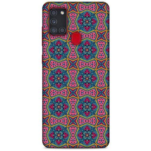 Ethnic Culture (94) Samsung Galaxy A21s Kılıf Silikon Kapak Desenli
