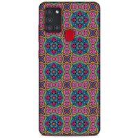 Ethnic Culture (94) Samsung Galaxy A21s Kılıf Silikon Kapak Desenli