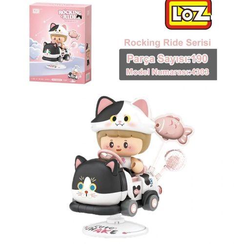 Eğitici Oyuncak LZ-4303 LOZ HOLSTEİN CAT SALLANMA SÜRÜŞÜ 190 PARÇA BLOCK OYUNCAK