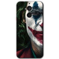 General Mobile GM 8 Kılıf HD Desen Baskılı Arka Kapak + Temperli Cam - Joker