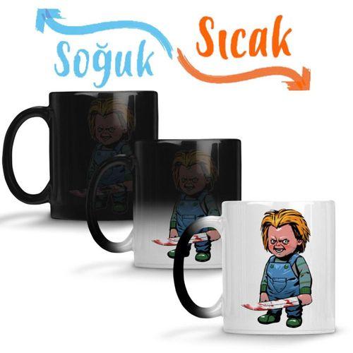 Chucky 01 Sihirli Kupa Bardak Porselen