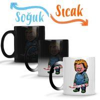 Chucky 01 Sihirli Kupa Bardak Porselen