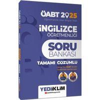 2025 ÖABT İngilizce Öğretmenliği Tamamı Çözümlü Soru Bankası Yediiklim Yayınları