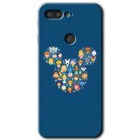 GM 9 Pro Kılıf HD Desen Baskılı Arka Kapak - Mickey + Kırılmaz Cam