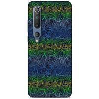 Xiaomi Mi 10 Kılıf Desenli Özel Seri Tüyler (44) Tough Armor Kılıf