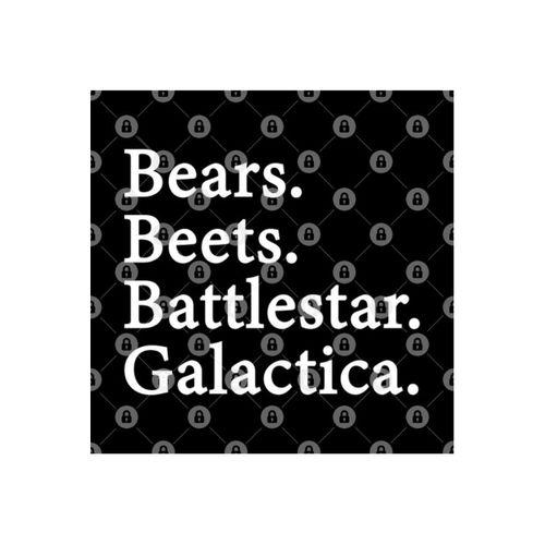 Bears Beets Battlestar Galactica-the Office-jim Halpert-dwight Schrute-funny Dwight Schrute Off Kupa
