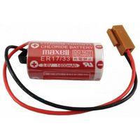 Maxell ER17/33 3.6V 2/3A Size Lithium Pil - Kahverengi Soket