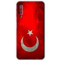 Galaxy A7 2018 Kılıf HD Desen Baskılı Arka Kapak - Albayrak