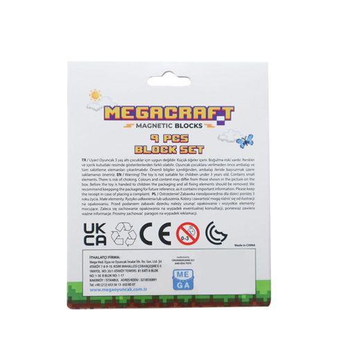 Megacraft 9 Parça Altın Kömür Blok