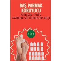 Modacar 9 Çift Silikon Parmak Koruyucu – Baş Parmak Uyumlu | Yumuşak, Esnek, Ayakkabı Sürtünmesine Karşı