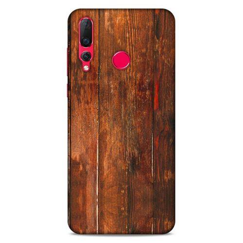Lopard Huawei P Smart Z Uyumlu Kılıf Wood'X (4) Koruma Kılıfı Desenli