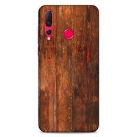 Lopard Huawei P Smart Z Uyumlu Kılıf Wood'X (4) Koruma Kılıfı Desenli
