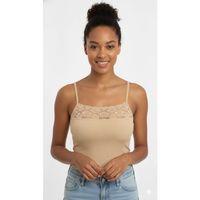 Şahinler Dar Dantel İp Askılı Ten B607