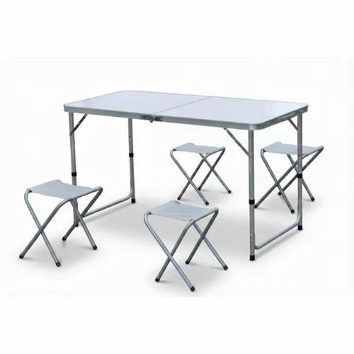 4 Sandalyeli Katlanabilir Masa Seti