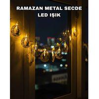 Dekoratif Ramazan Ay Işığı Secde Eden Adam Figürlü