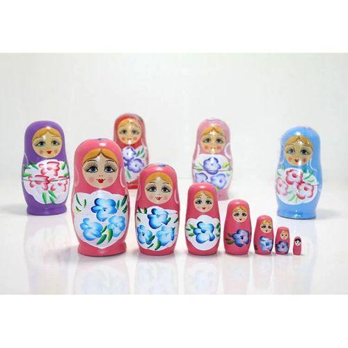 7'li Ahşap Matruşka