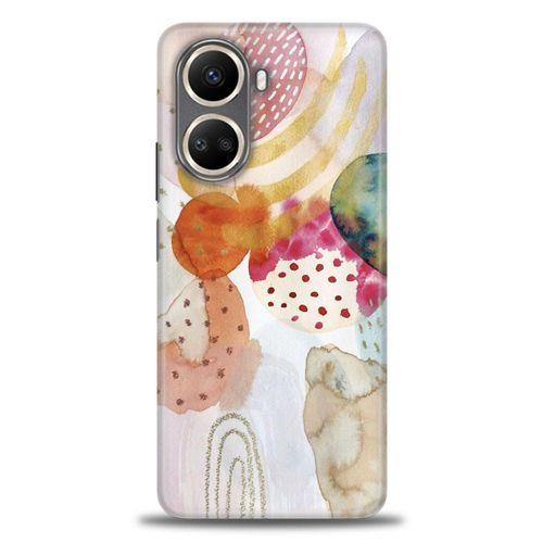 Tecno Camon 19 Pro Kılıf HD Baskılı Kılıf - Sanatsal Çalışma + Tam Ekran Koruyucu