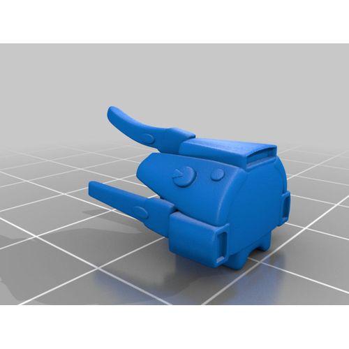 Yerleşik Flash Fotoğraf ve Fanlı Fütüristik Tavuk Robotu - 5152296